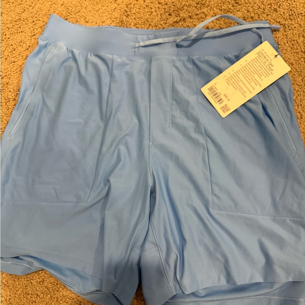 Lululemon Athletica Blue Athletic Shorts license to train